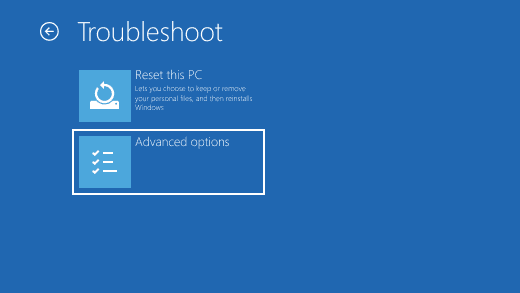 iniciar Windows 10 en modo seguro desde la pantalla de inicio de sesión 2